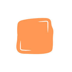 Hand drawn minimalist quote poster. Quote frames blank template. Isolated text box. Color empty speech bubbles. Vector illustration 