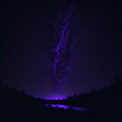 purple effect generative ai