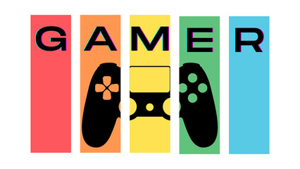 Gamer Banner - Online Gaming with Friends - Winning and having Fun - Professional Gameplay