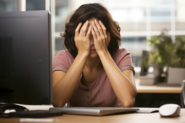 Stress at work, pressure from superiors, fatigue irritability, deadline, stressful business, busy schedule, managerial executive, middle management employee apathy mental burnout.