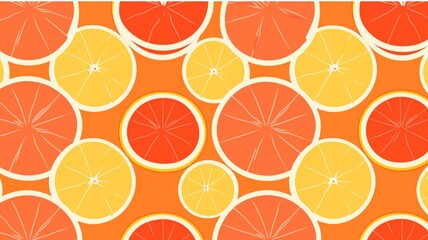 Citrus pattern  background