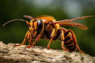 Close up of African Hornet