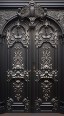 Doors to heaven detailed photography.