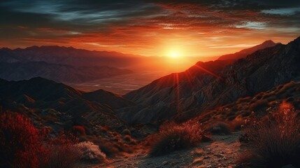 Obraz premium A photograph of a natural landscape