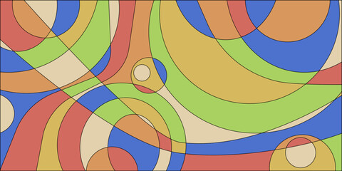 Obraz premium Abstract Decorative Modern Stylish Background Vector