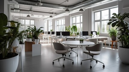 Fototapeta premium Interior of a building