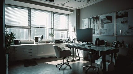 Interior of a building