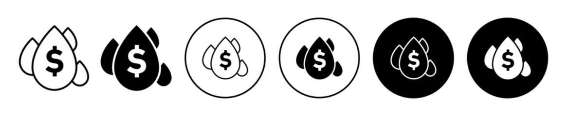 Liquidity icon. Dollar currency market rotation symbol. Money finance investment vector. Business stock asset liquidity increase sign.