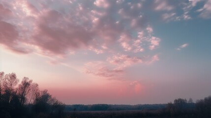 Obraz premium Beautiful natural blue sky