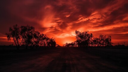 Fascinating natural sky