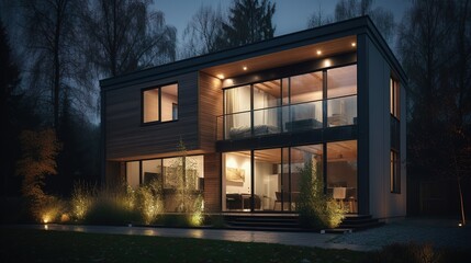Fototapeta premium Architecture building exterior