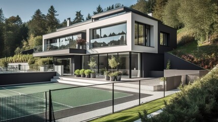 Architecture building exterior