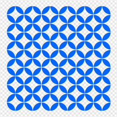 blue hexagon segments as background pattern geomeric