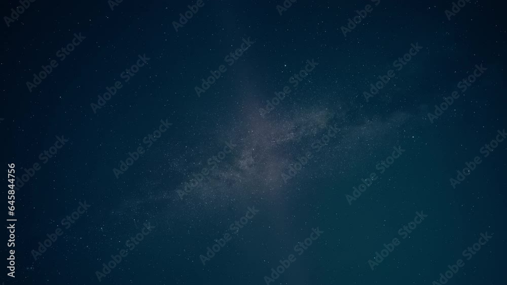 Wall mural aurora borealis and steve phenomenon dancing against the milky way on the night sky. timelapse.