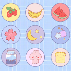 Kawaii animal seamless pattern vector, bears cartoon face background for card, textile, cover, kids fashion design illustration , pink, blue, purple, green