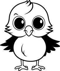 Fototapeta premium cartoon bird