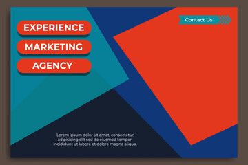 Creative marketing agency template. Great for backgrounds, social media, flyers, banners, marketing ads, internet marketing etc. Editable