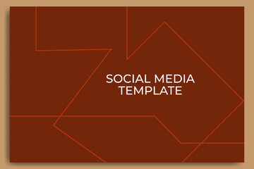 Social media templates. Great for backgrounds, internet marketing, flyers, banners, internet advertising etc. Editable