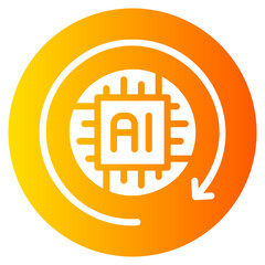 refresh gradient icon