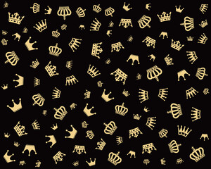 王冠バックグラウンド