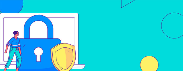 Business People Flat Vector Concept Operation Hand Drawn Illustration
