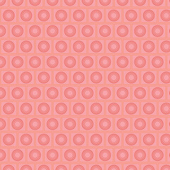 simple abstract seamlees neopolitan pink color circle square wavy pattern perfect for background wallpaper