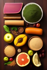 Obraz na płótnie Canvas image of medeteranian diet
