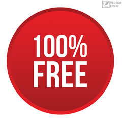 100% free Vector banner ribbon design