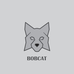 Bobcat vector logo design