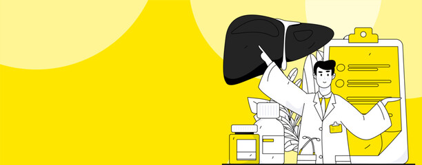 Medical characters fighting the epidemic flat vector concept operation hand drawn illustration
