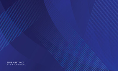 Navy blue abstract background, Blue futuristic wave background, Modern navy blue wave lighting  abstract background