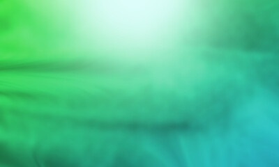 Green cotton fabric, bright and soft, for graphic work.