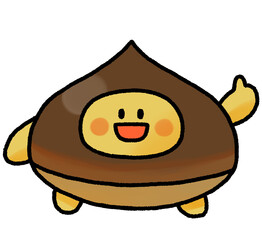 グーサインをするクリ
