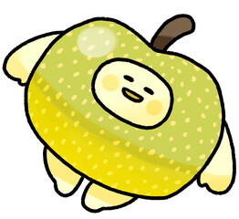 のんびりするナシ