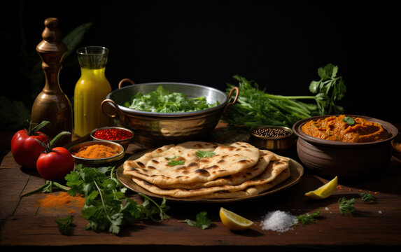 Popular breakfast dish in Kerala Parotta or Paratha