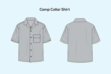 Camp Collar Shirt-1