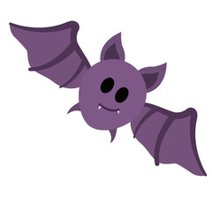 Halloween bat vector illustration