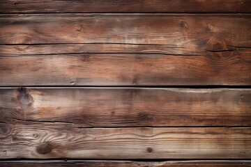 Fototapeta na wymiar Brown wood plank texture background. Generative AI image