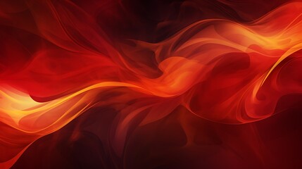 Luxury red fire and gold background. AI generative - obrazy, fototapety, plakaty
