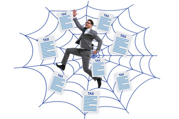 Businessman caught in the web of taxes