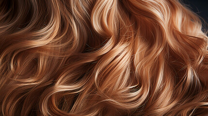Fototapeta premium Hair Texture Close-Up