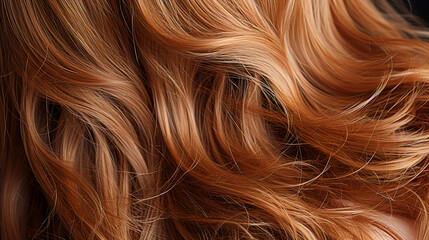 Fototapeta premium Hair Texture Close-Up