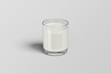 Blank Candle Mockup
