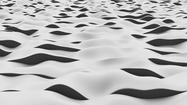 3d Background waves surface