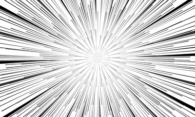 White abstract background with futurisctic and modern and black ray burst style speed vector design