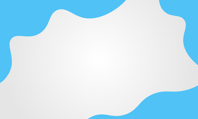 Abstract blue colorful template banner with gradient color and small polka dot technology background Design with liquid shape vector design