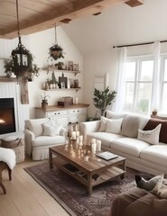 Stunning and cozy living room
