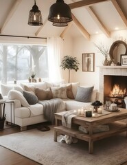 Stunning and cozy living room
