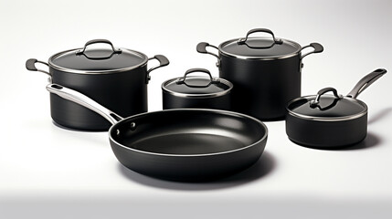 stainless steel pan UHD wallpaper Stock Photographic Image