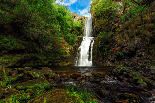 cascada de cioyo asturias